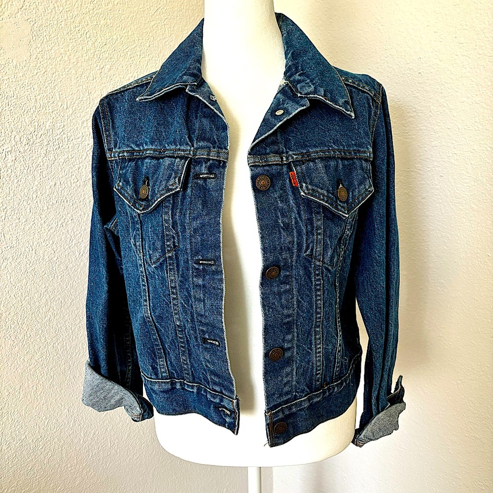 Vintage Levi Strauss Jean jacket size Med